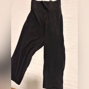 Athleta Salutation Stash Pocket II Black Joggers